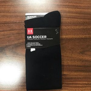 Under Armour Soccer Socks Black Adult